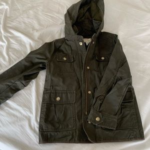 J. Crew Crew Cuts oil cloth jacket